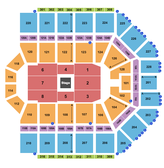 Van Andel Arena Matt Rife Seating Chart